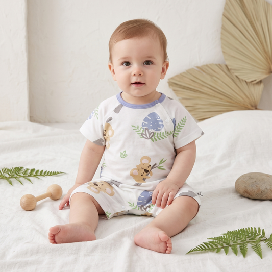 Lilo Baby Jumper in Koala Leaf