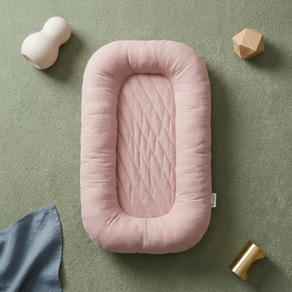 Striped Plush Newborn Sleeping Pod