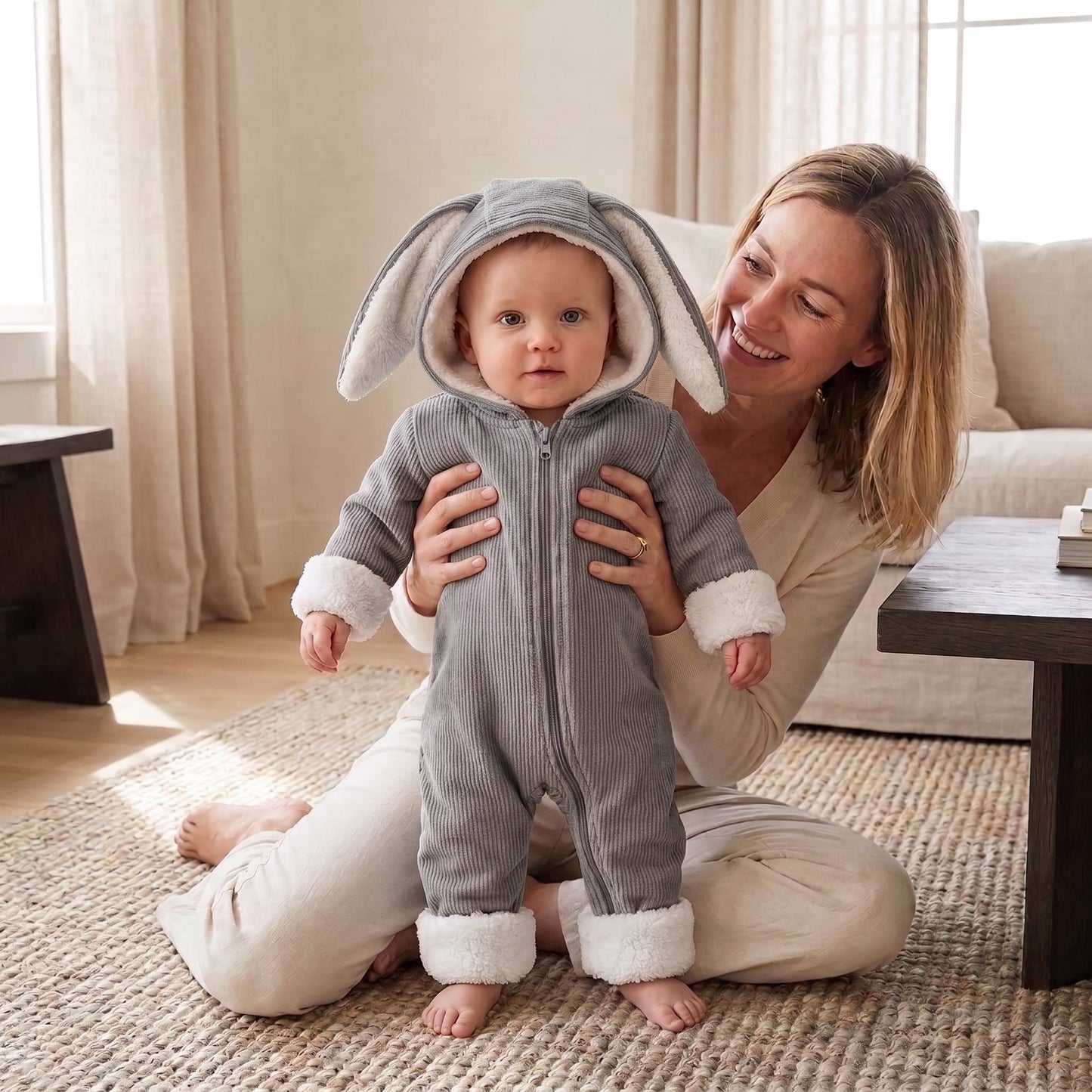 Lilo Clover Baby Bunny Romper