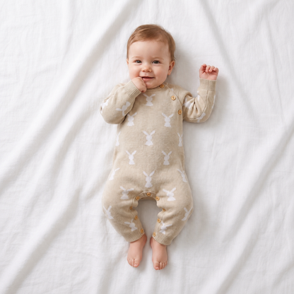 Lilo Cottontail Baby Bunny Onesie