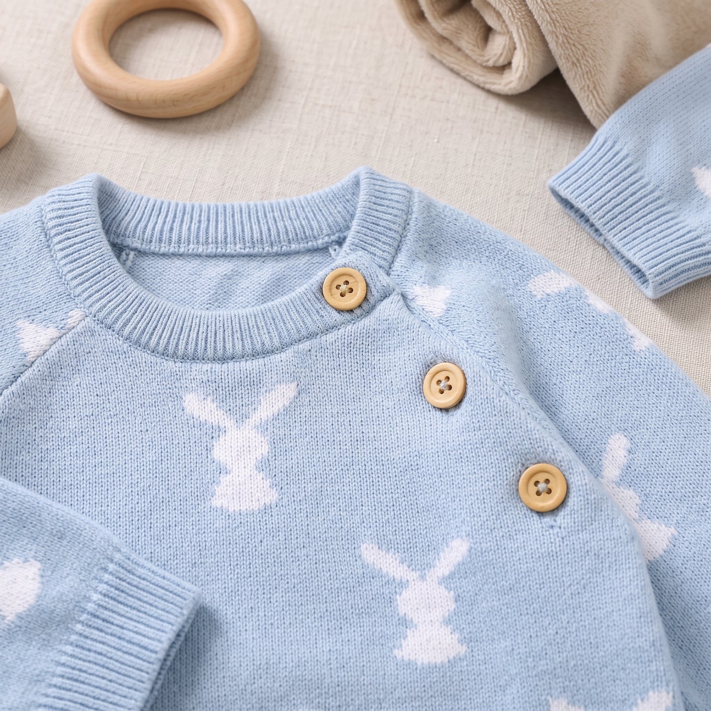 Lilo Cottontail Baby Bunny Onesie