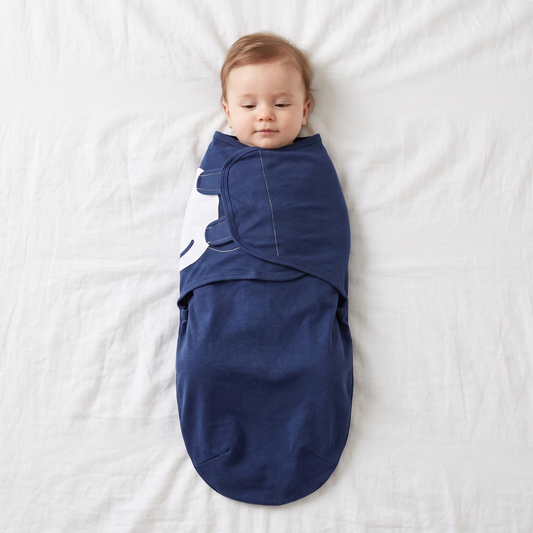 Lilo Navy Blue Swaddle Sack