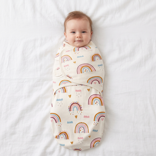 Lilo Rainbow Swaddle Sack