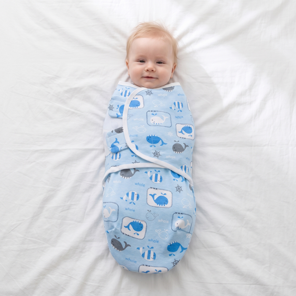 Lilo Whale Swaddle Sack