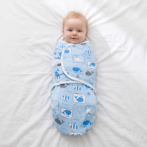 Lilo Whale Swaddle Sack