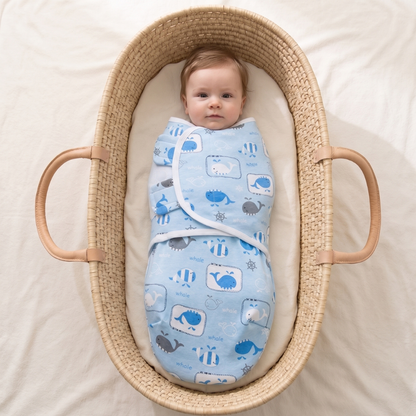 Lilo Whale Swaddle Sack