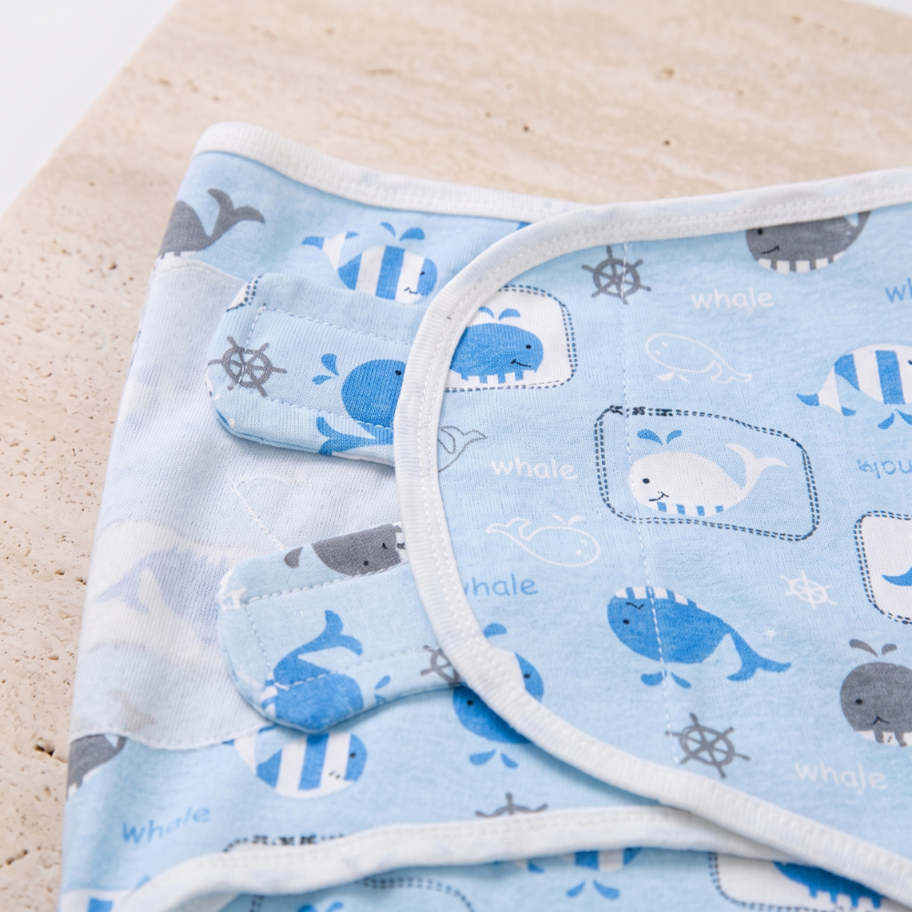 Lilo Whale Swaddle Sack