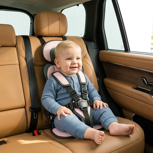 Compact Folding Booster Seat for Toddlers