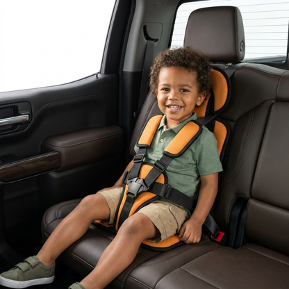 Compact Folding Booster Seat for Toddlers