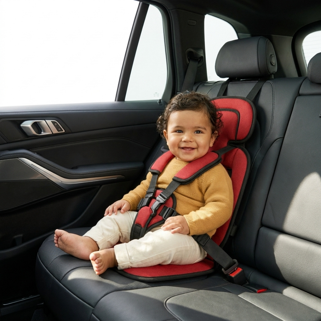 Compact Folding Booster Seat for Toddlers