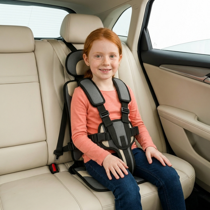 Compact Folding Booster Seat for Toddlers