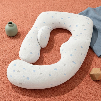 G-Shaped Full Body Maternity Pillow for Side Sleeping