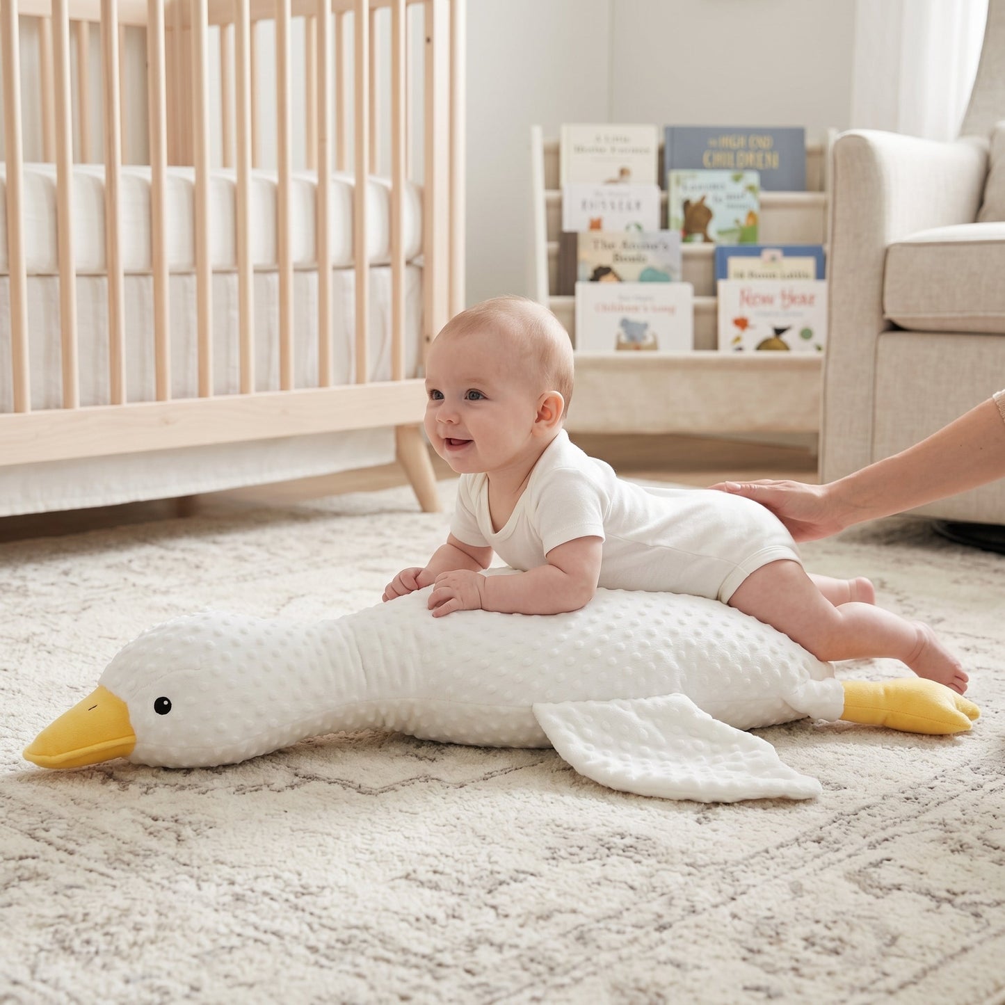 Ducky Tummy Time Support Pillow