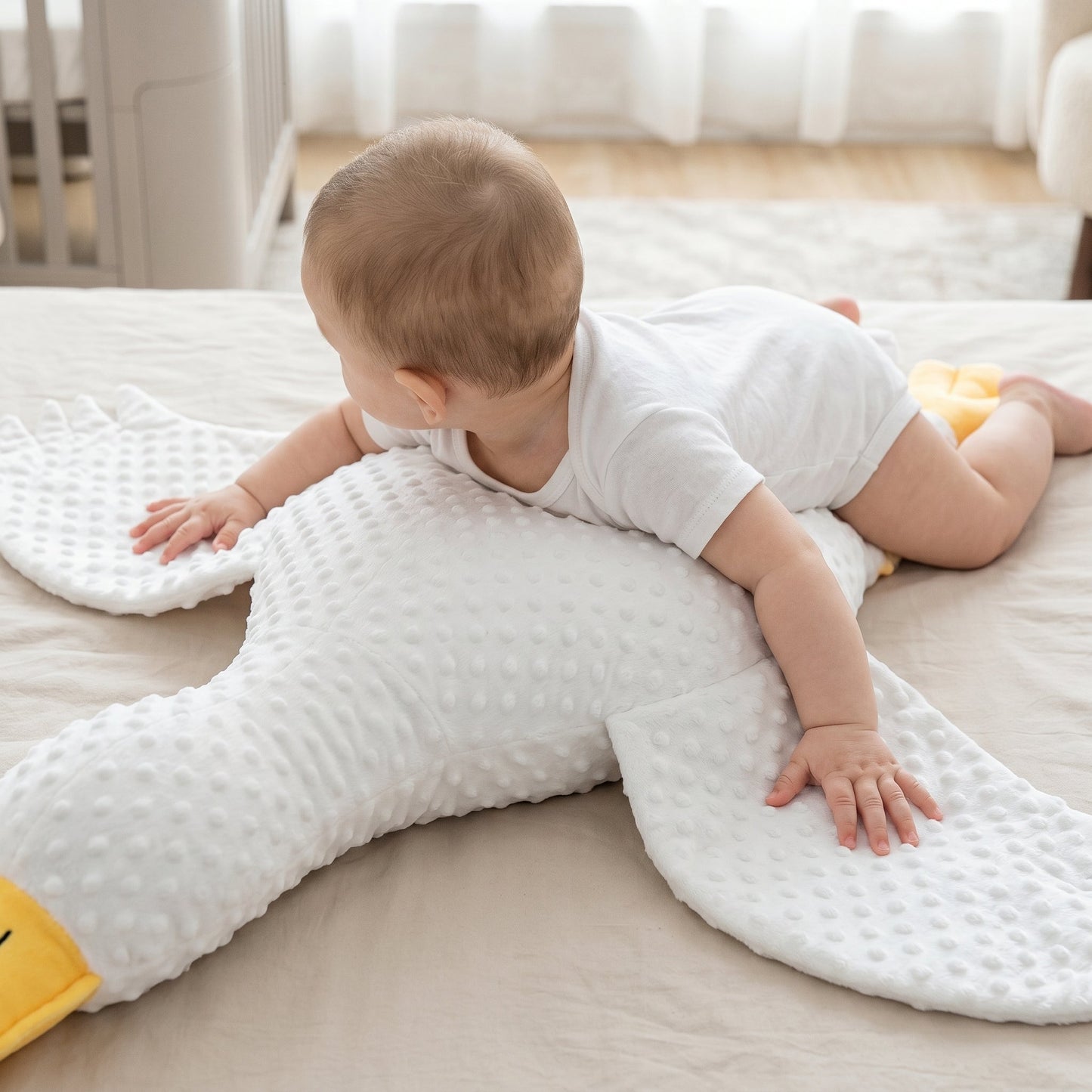 Ducky Tummy Time Support Pillow