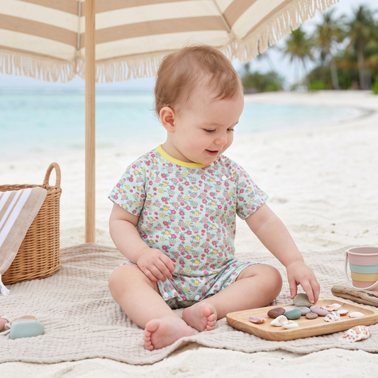 Lilo Baby Jumper in Ditsy Bloom