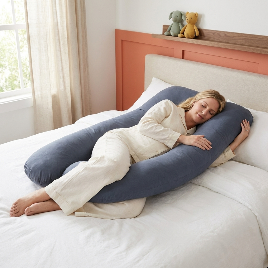 Full Body Round U-Shape Pregnancy Pillow