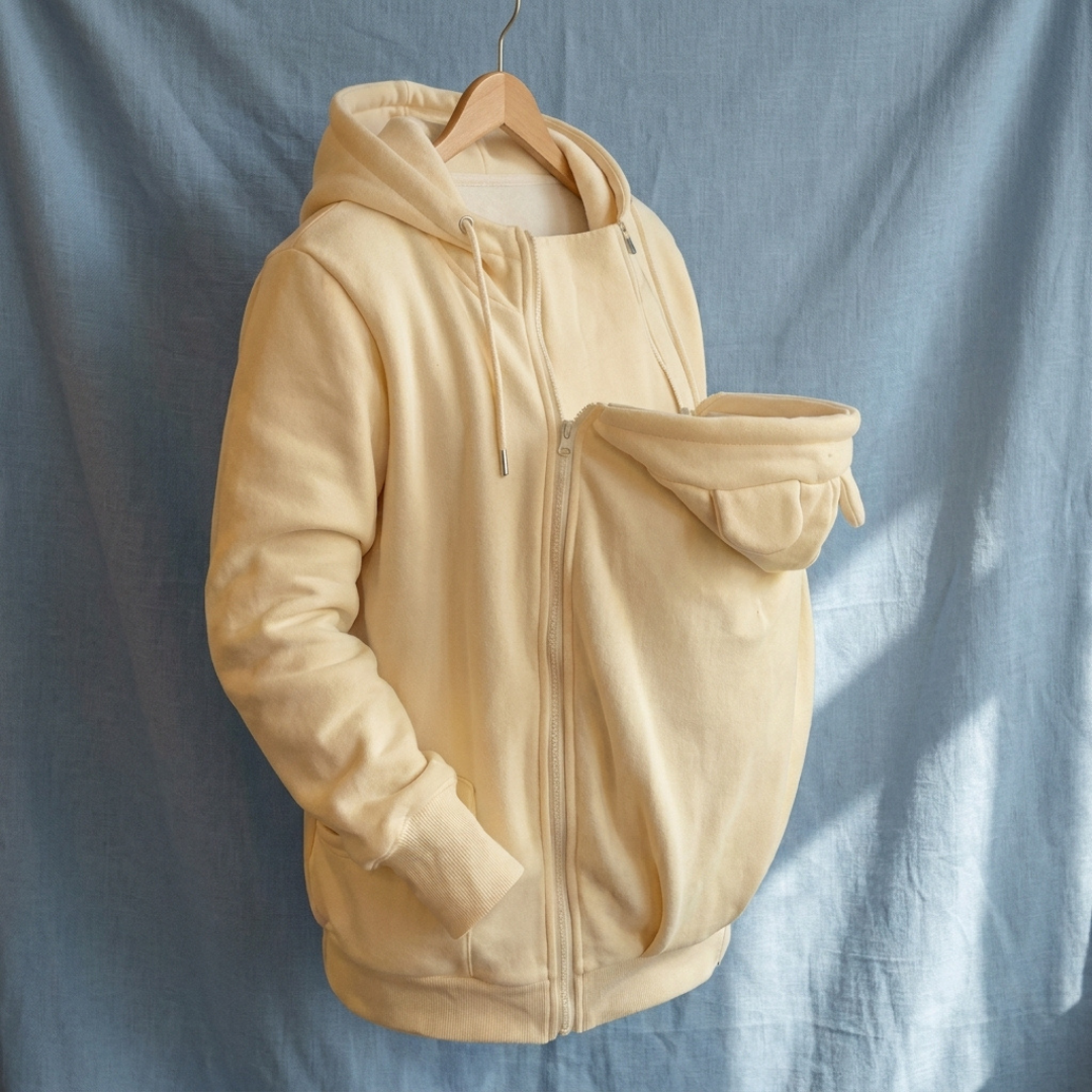 3-in-1 Maternity and Babywearing Fleece Jacket