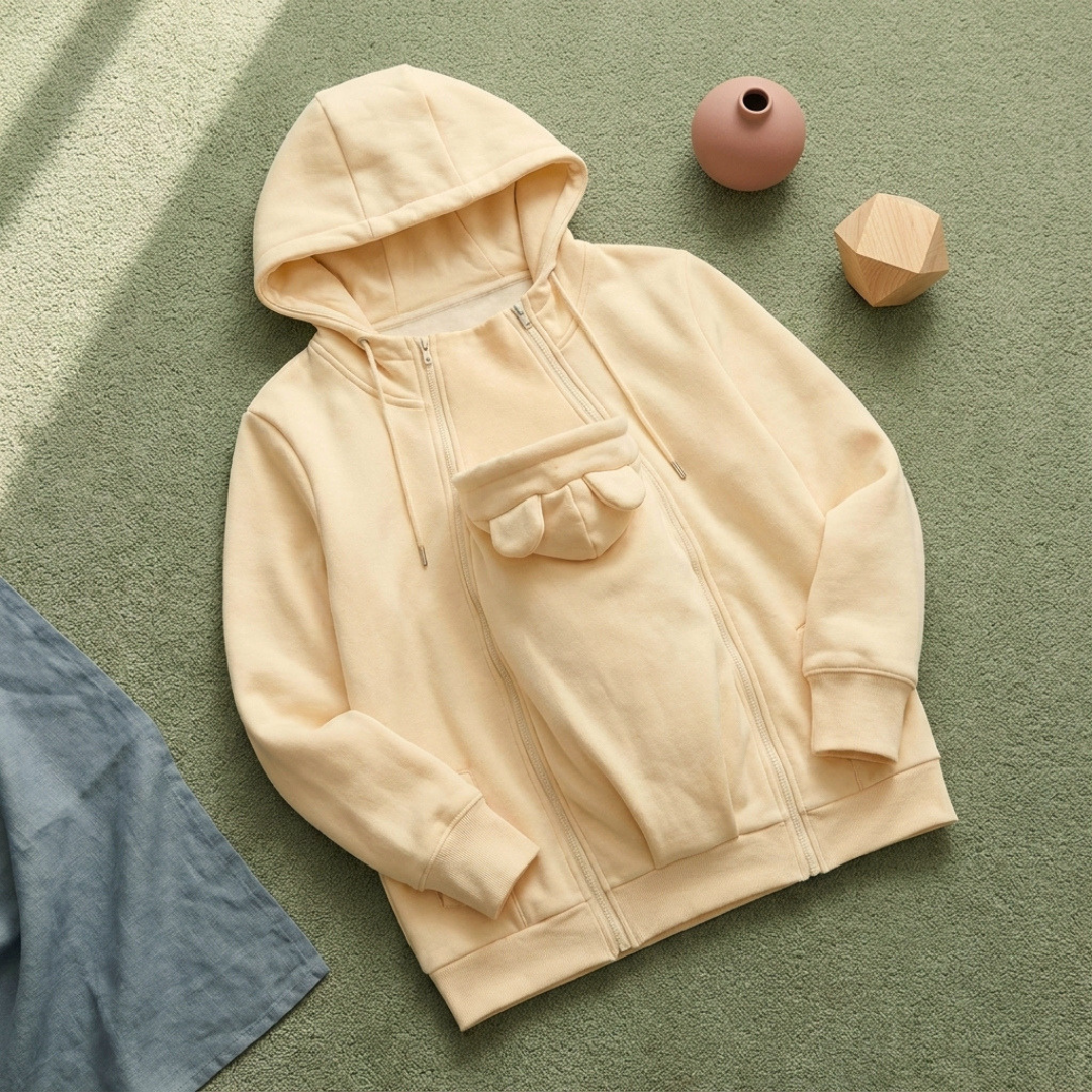 3-in-1 Maternity and Babywearing Fleece Jacket