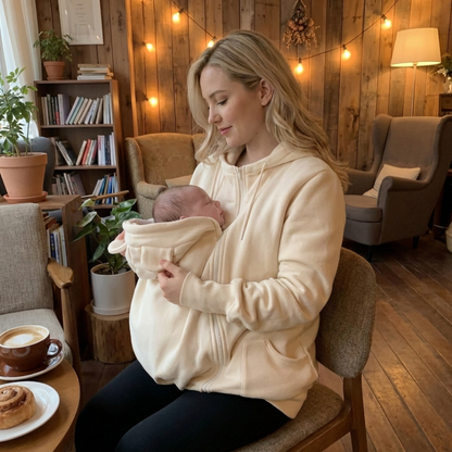 3-in-1 Maternity and Babywearing Fleece Jacket
