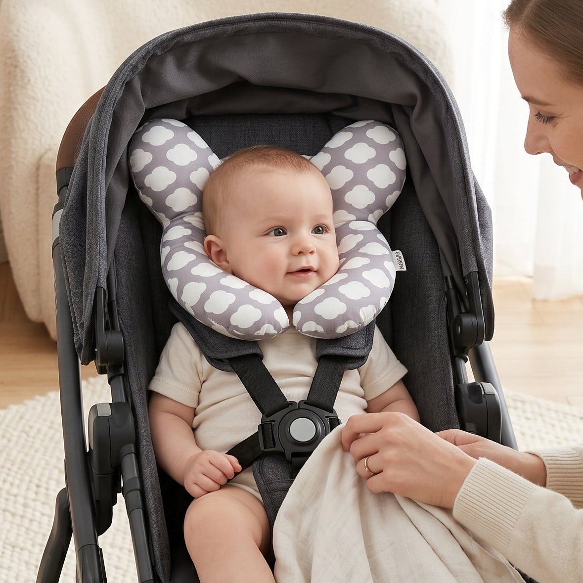 Soft U Neck Pillow for Kids Travel