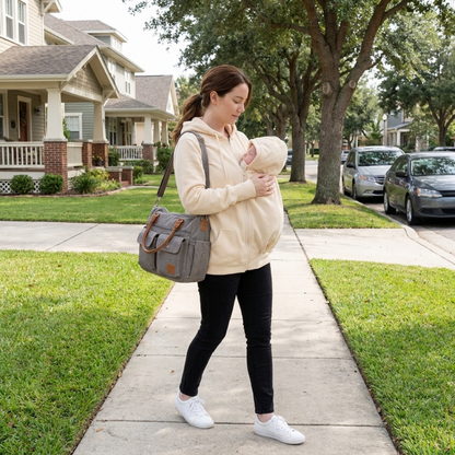 3-in-1 Maternity and Babywearing Fleece Jacket