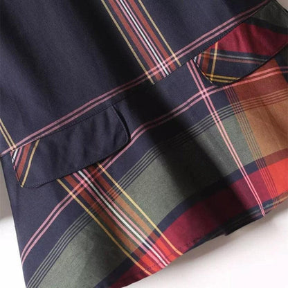 Baby Lilo Classic Plaid Cotton Girls Dress