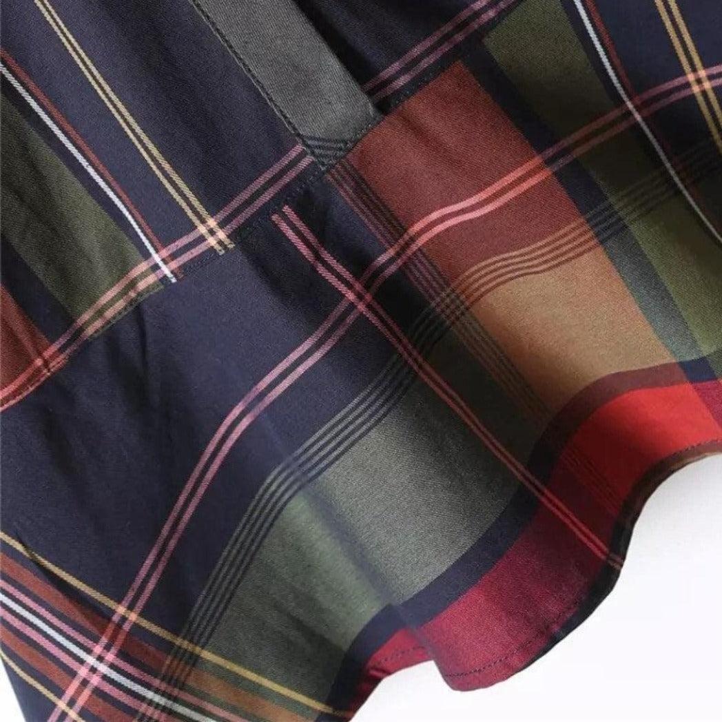 Baby Lilo Classic Plaid Cotton Girls Dress