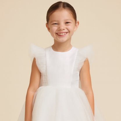 Aria Flower Girl Tulle Dress