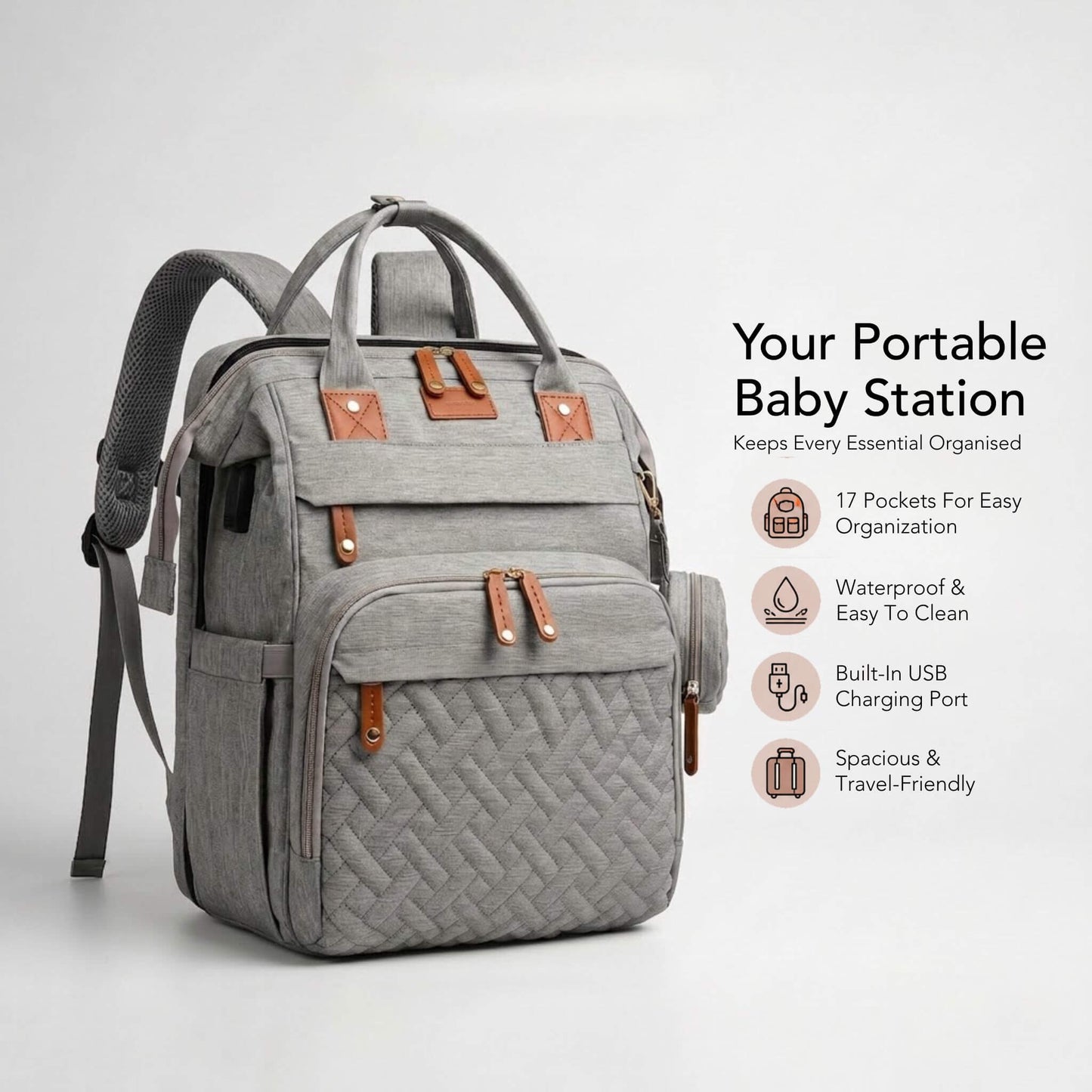Baby Lilo Luxe Diaper Bag