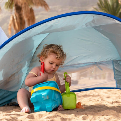 Pop-Up Sun Canopy Tent with Baby Pool