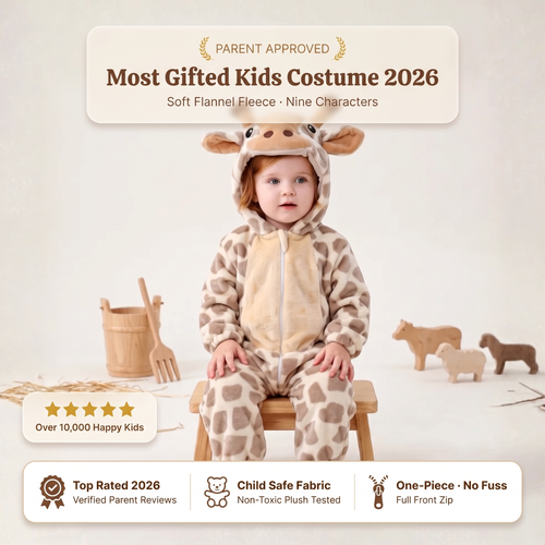 Lilo Animal Hooded Baby Romper
