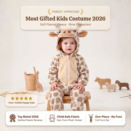 Lilo Animal Hooded Baby Romper