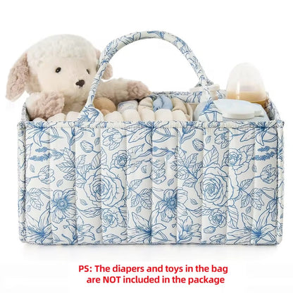 Cotton Nappy Caddy Storage Basket