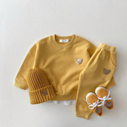 Bear Pants and Sweatshirt Set