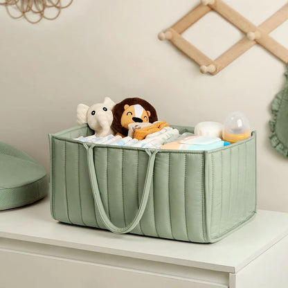 Cotton Nappy Caddy Storage Basket