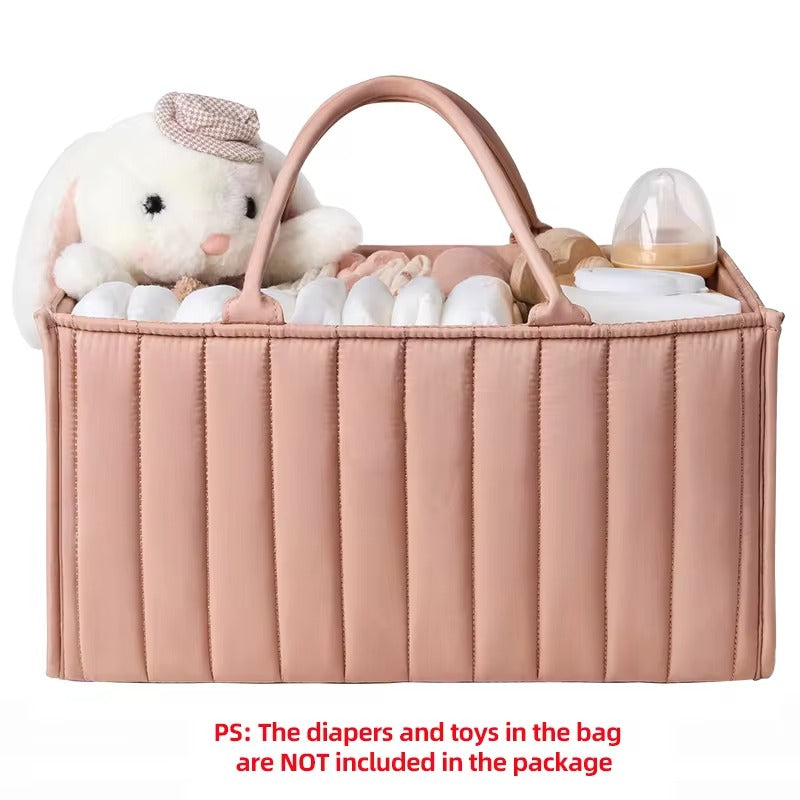 Cotton Nappy Caddy Storage Basket