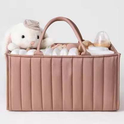 Cotton Nappy Caddy Storage Basket