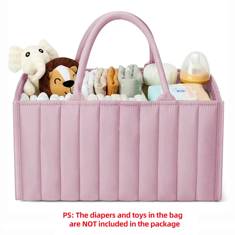 Cotton Nappy Caddy Storage Basket