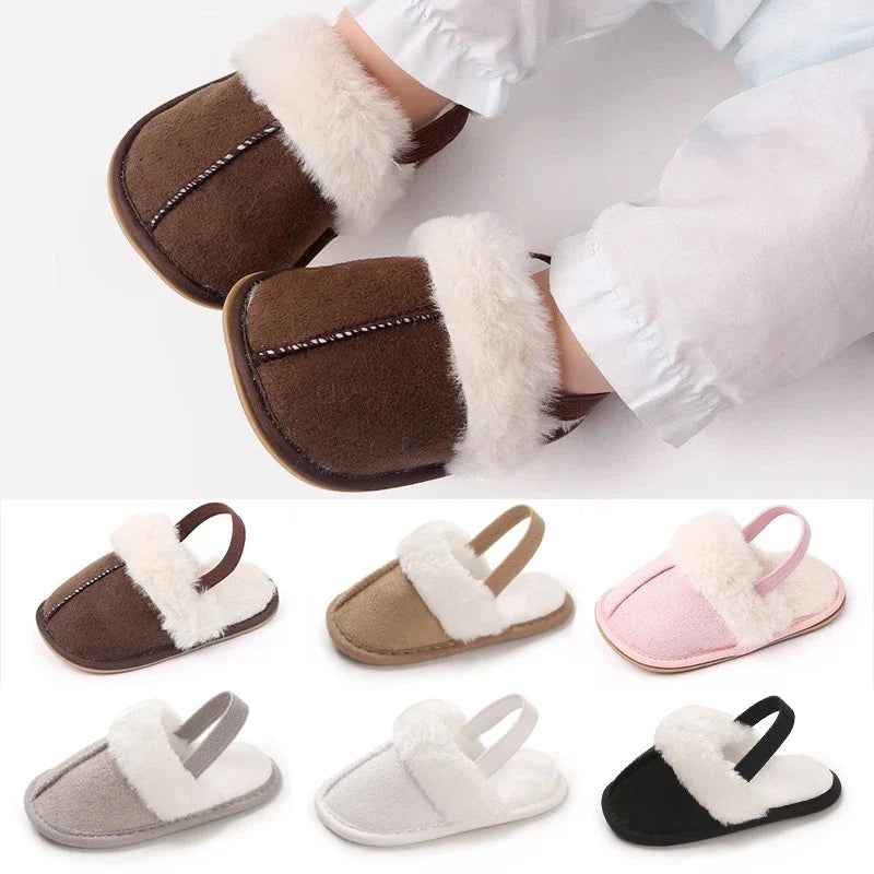 Fluffy Soft Baby Slippers