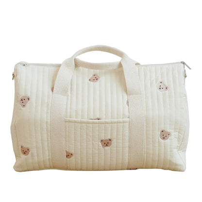 Diaper Bag with Shoulder Strap and Pockets