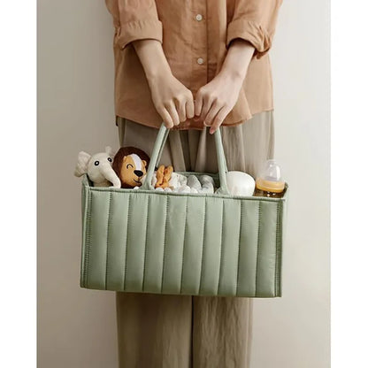 Cotton Nappy Caddy Storage Basket