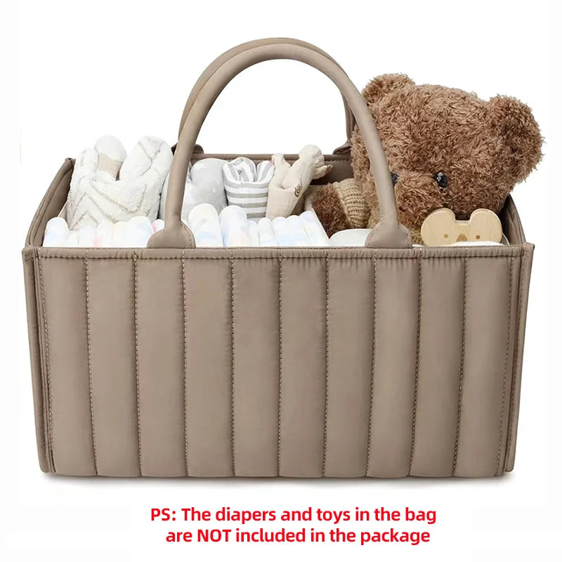 Cotton Nappy Caddy Storage Basket