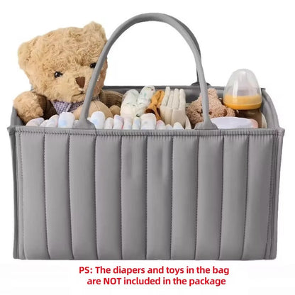Cotton Nappy Caddy Storage Basket
