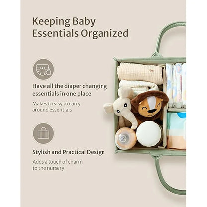 Cotton Nappy Caddy Storage Basket