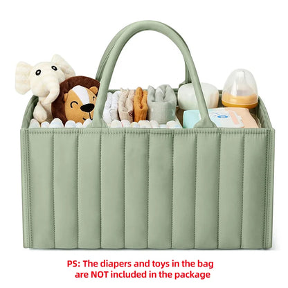Cotton Nappy Caddy Storage Basket