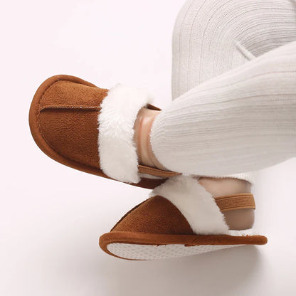 Fluffy Soft Baby Slippers