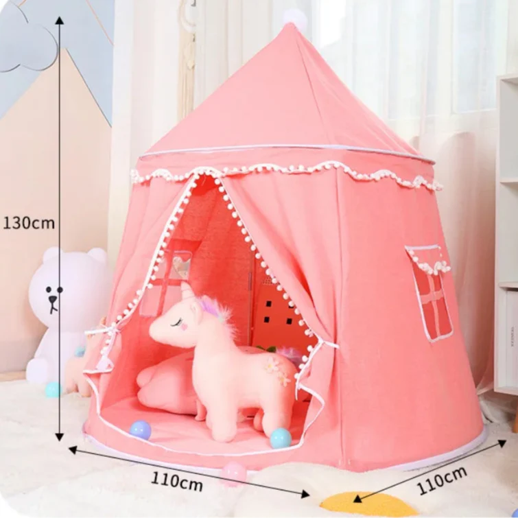 Kids Indoor Outdoor Tipi Play Tent