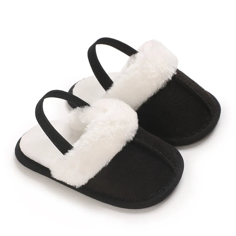 Fluffy Soft Baby Slippers