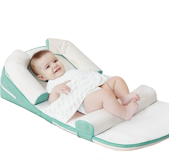 Wedge Anti Roll Baby Lounger Pillow