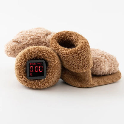 Winter Bear Baby Socks
